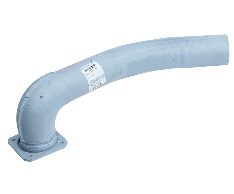 фото труба приемная 65115 (короткая кривая) правая  -10 / ввк 65115-1203013-10 