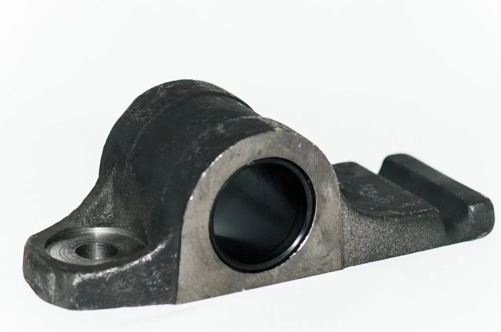 купить Ушко рессоры прицепа в сборе с биметаллической втулкой сталь/латунь ЗИЛ